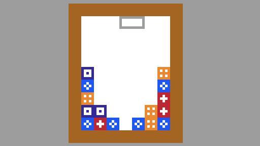 Gum tiles (Puzzle League demake)