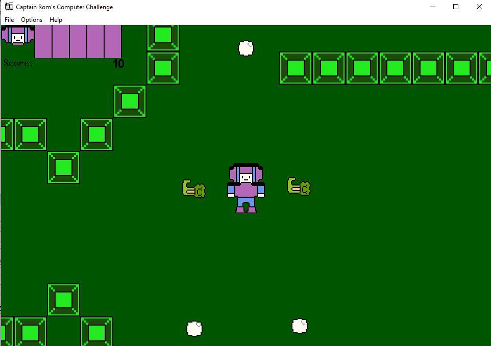 Captain Rom's Computer Challenge