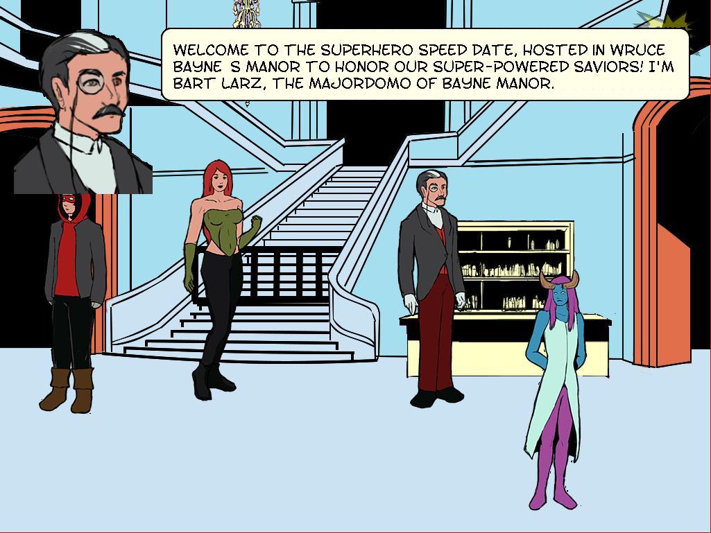 Superhero Speed Date