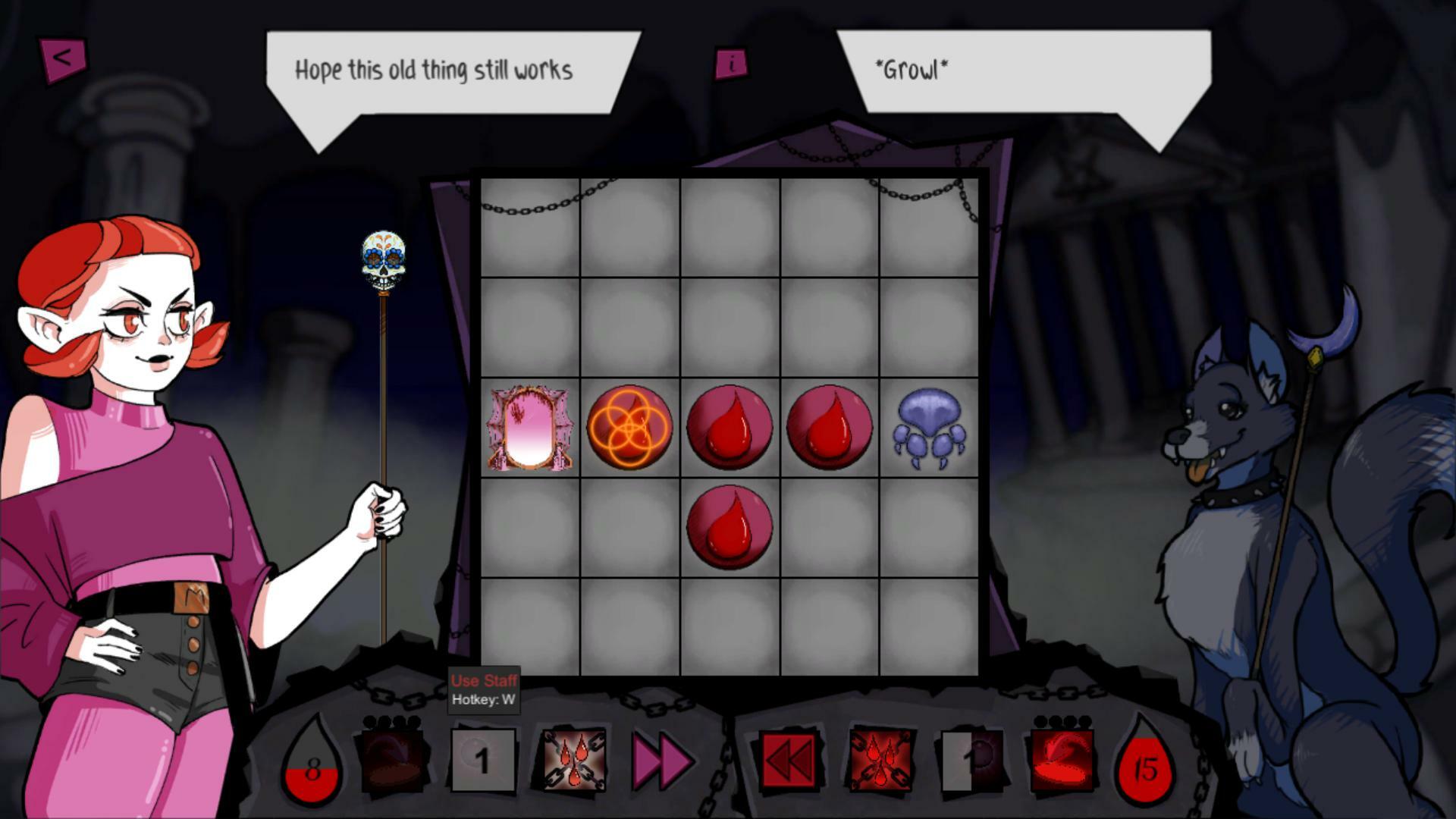 Bloody Mary's Quest for the Hell Staff