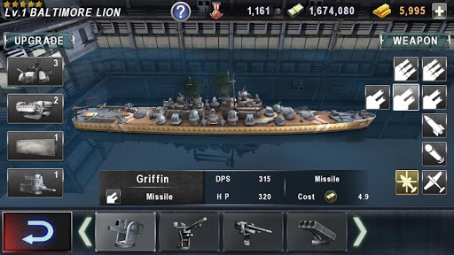 WARSHIP BATTLE:3D World War II