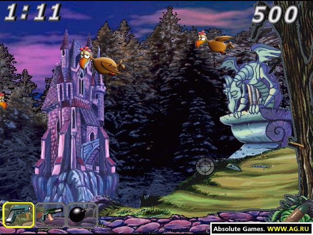 Digitale Huehnerjagd