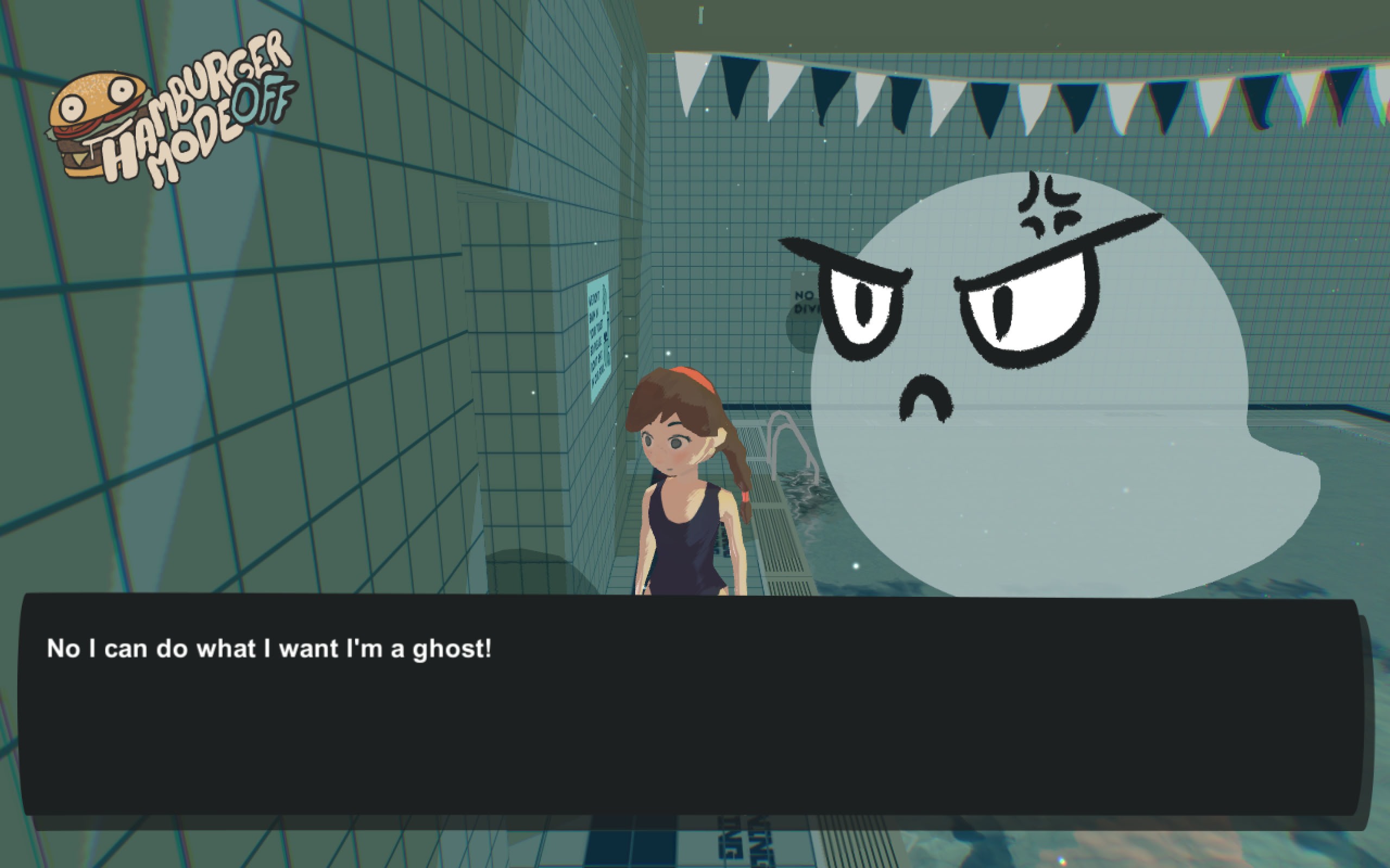 Super Pools n' Ghosts: Hamburger Mode Edition