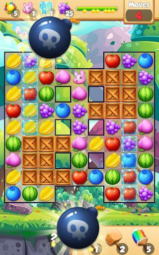 Fruits Forest Rescue - Match 3 Game