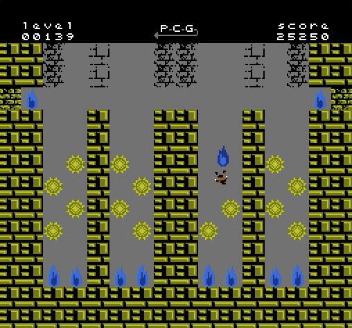 Plummet Challenge Game (NES Homebrew)