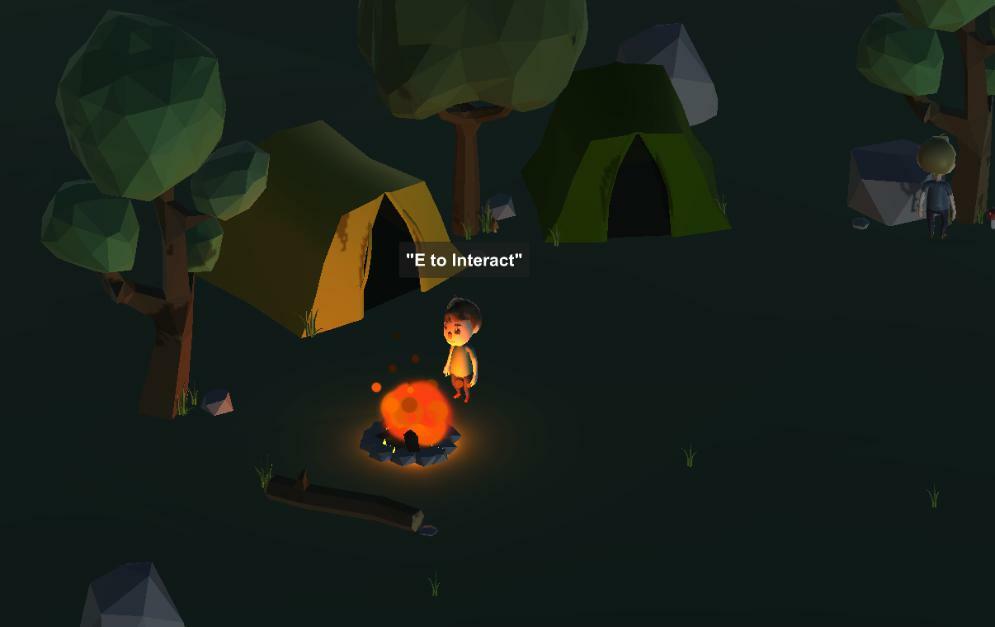 Isometric Camping 3w Project