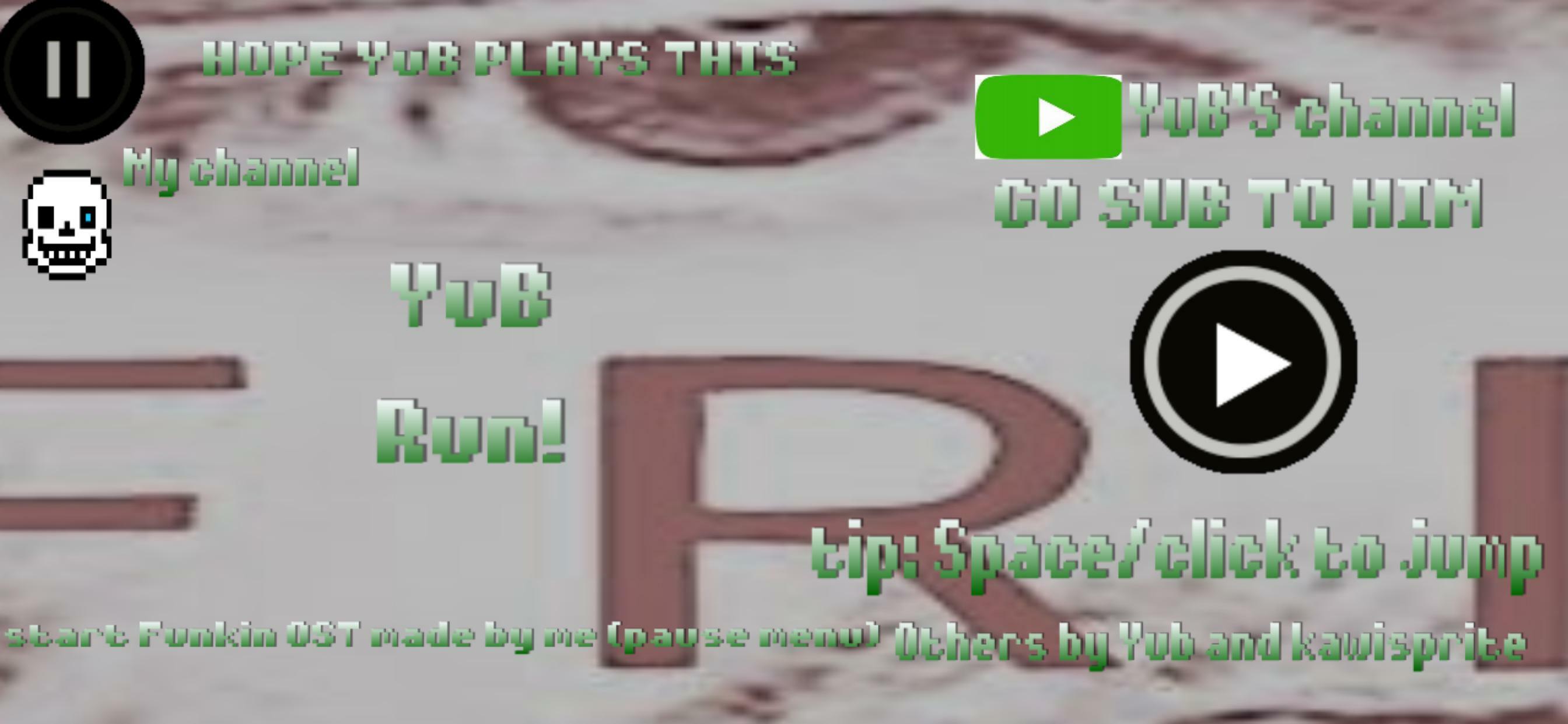 YuB Run! A YuB Fangame