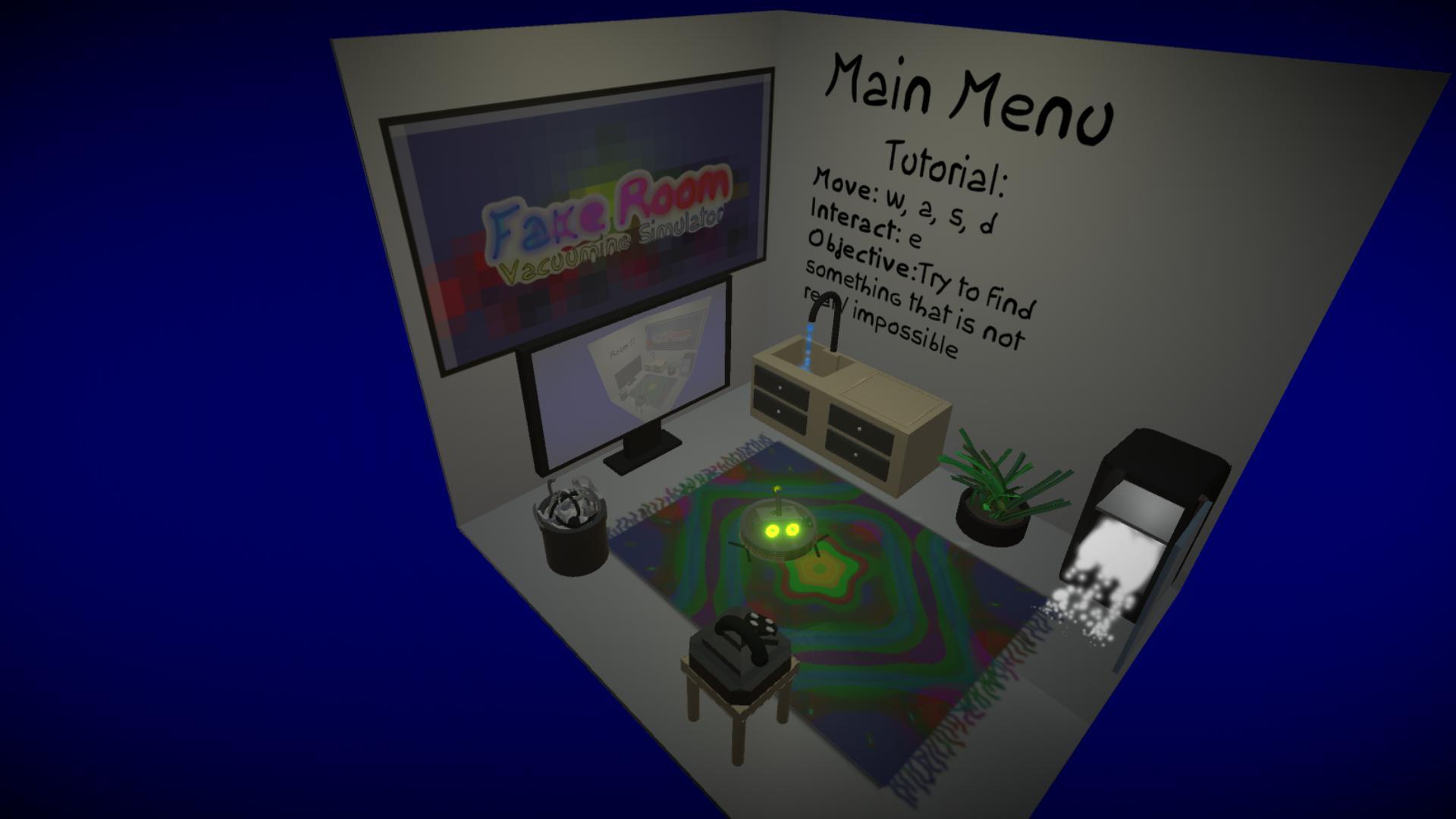 Fake Room - Vacuum Simulator