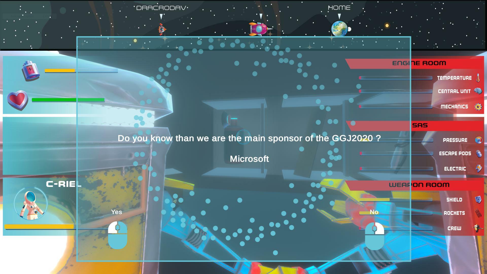 Spaceship Maintainer [GGJ20]