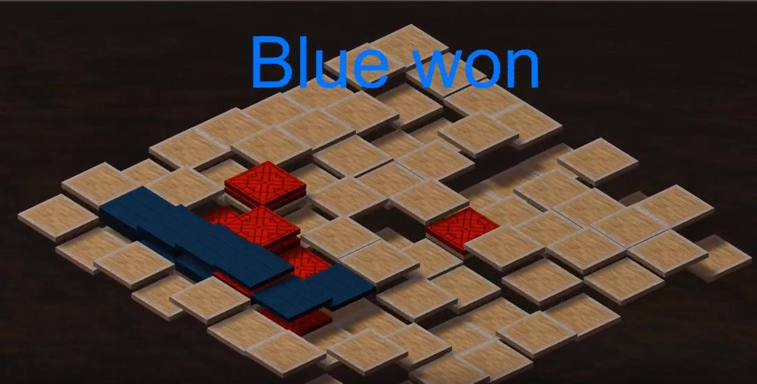 Five in the row with 3 layers