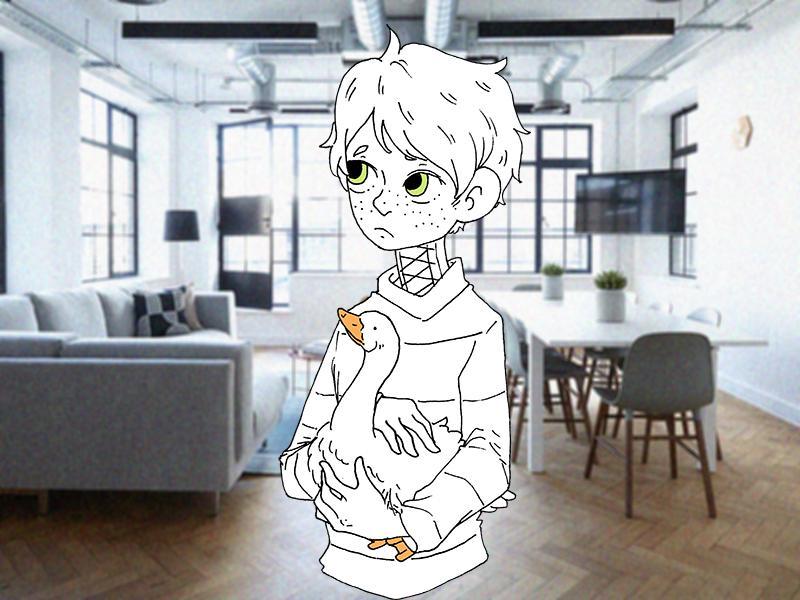 La historia de un pato