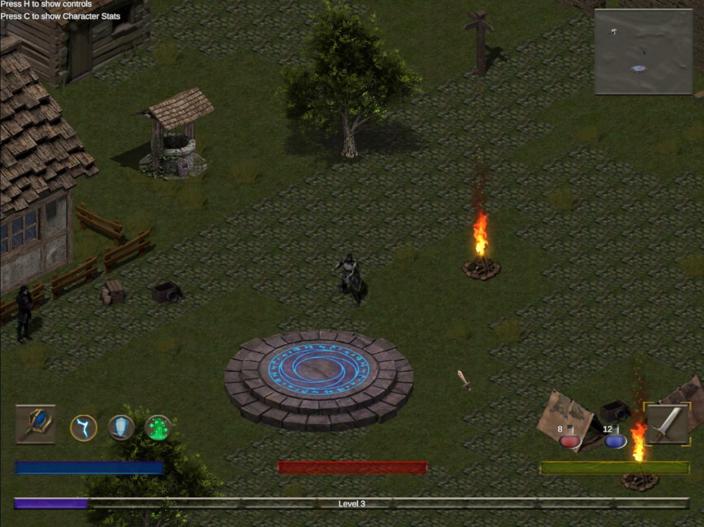 Action RPG Demo-Test