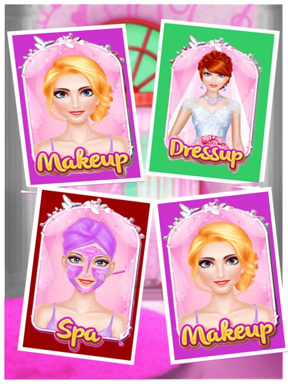Wedding Salon -Spa Makeover, Dress up, Makeup Game