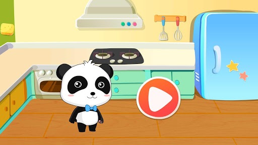 Baby Panda Happy Clean