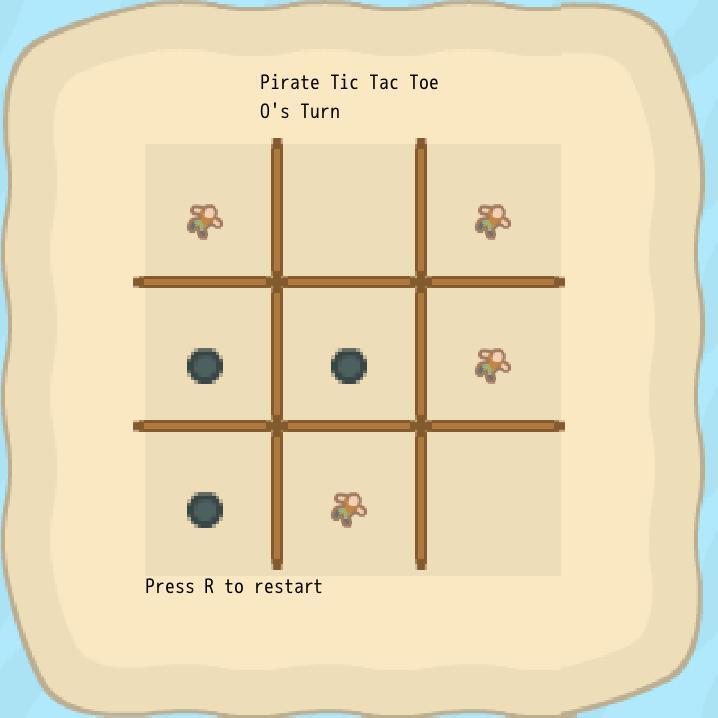 Pirate Tic Tac toe