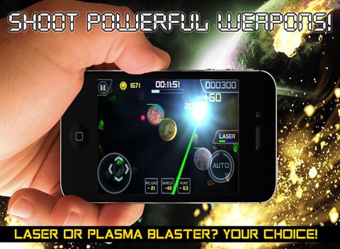 Space Command Battleship - Can you escape the monster asteroid blitz ?