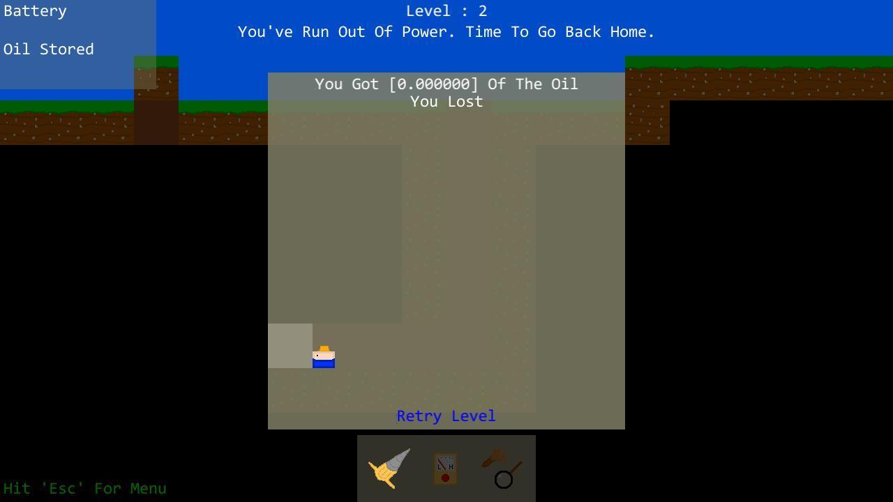 Ludum Dare 39 - Oil Digger