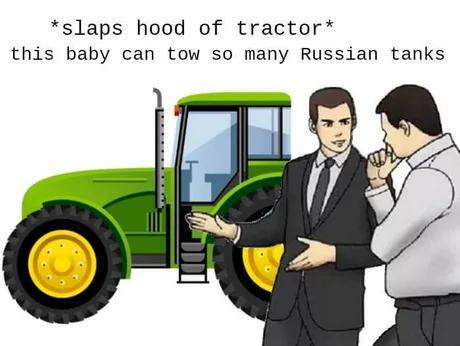 tractor goes brrrrrrrrrr