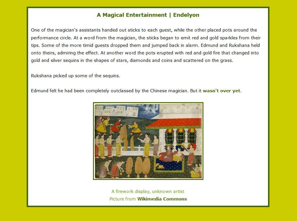 A Magical Entertainment