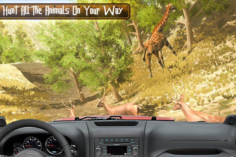4x4 Jeep Animals Hunter