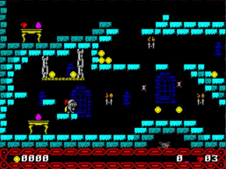 Castle Escape (SEGA Master System) screenshot
