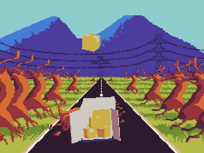 DANGER! Moving Truck