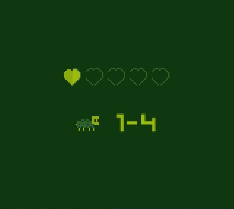 A turtle in a pixelated planet