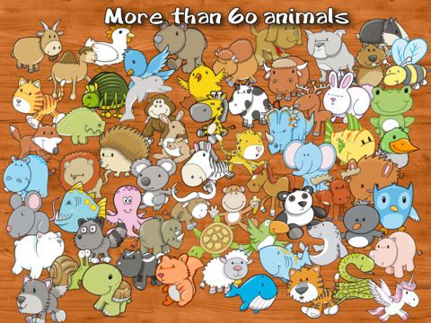 Animal Learning Puzzle for Toddlers and Kids