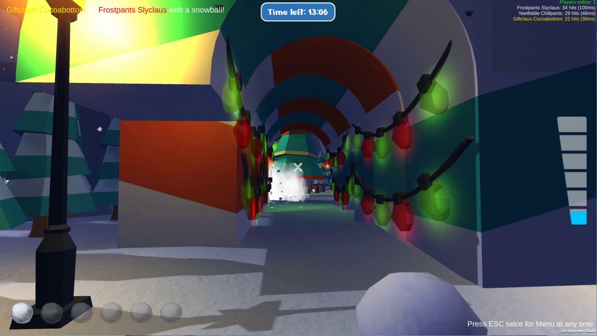 INVISIBLE SNOWBALL FIGHT!