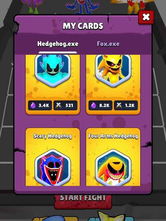 Merge Fight - Hedgehog & Fox