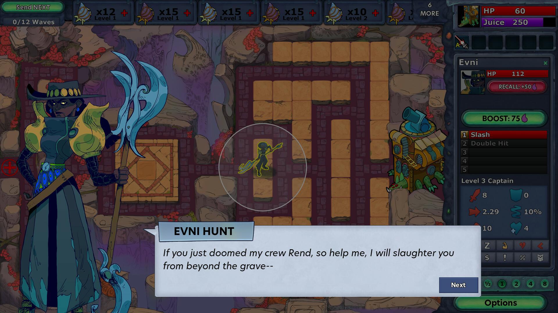 Defender's Quest 2: Mists of Ruin screenshot