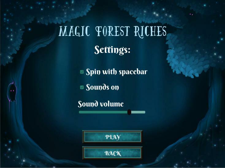Magic Forest Riches Slot Game