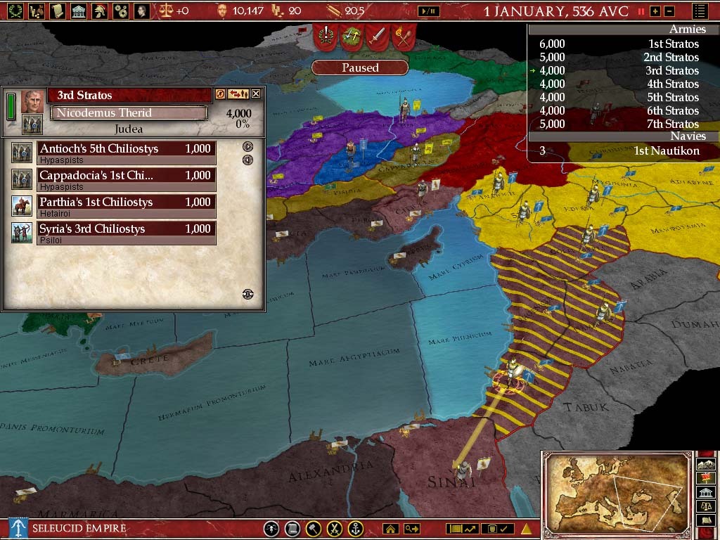 Europa Universalis: Rome - Gold Edition