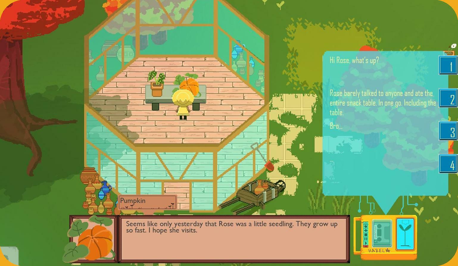 Hazel The Plant Witch - HTML version