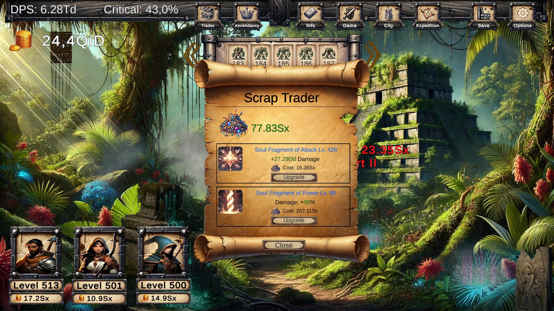 Fantasy Clicker