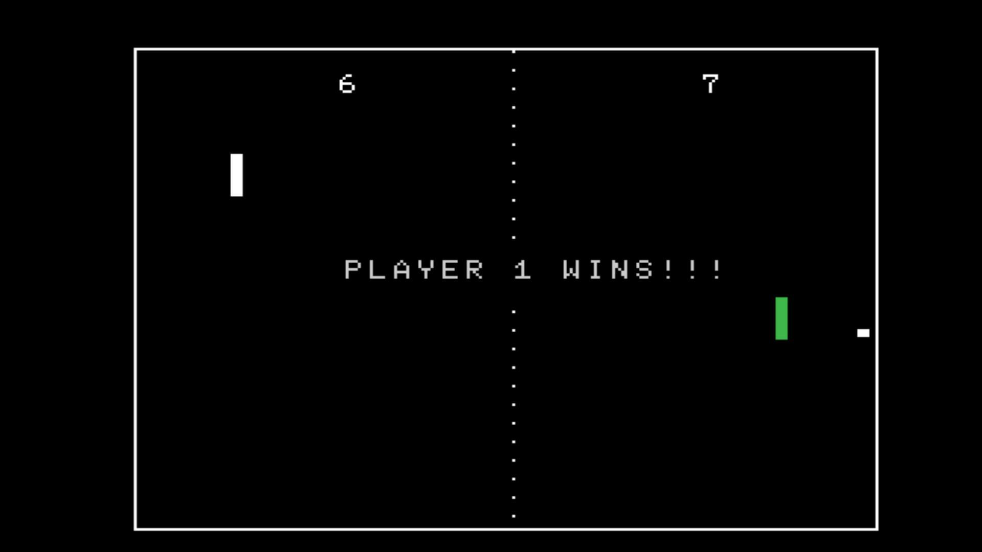 PONG (for MSX)