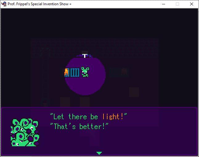 Professor Frippel's Special Invention Show: COMPLETE REPORT