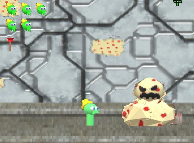 Kekcroc's pizza delivery (PS1 version)