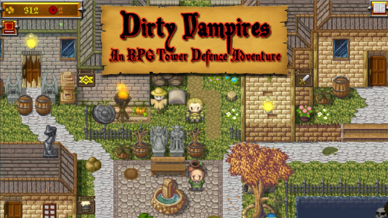 Dirty Vampires - An RPG Tower Defence Adventure screenshot