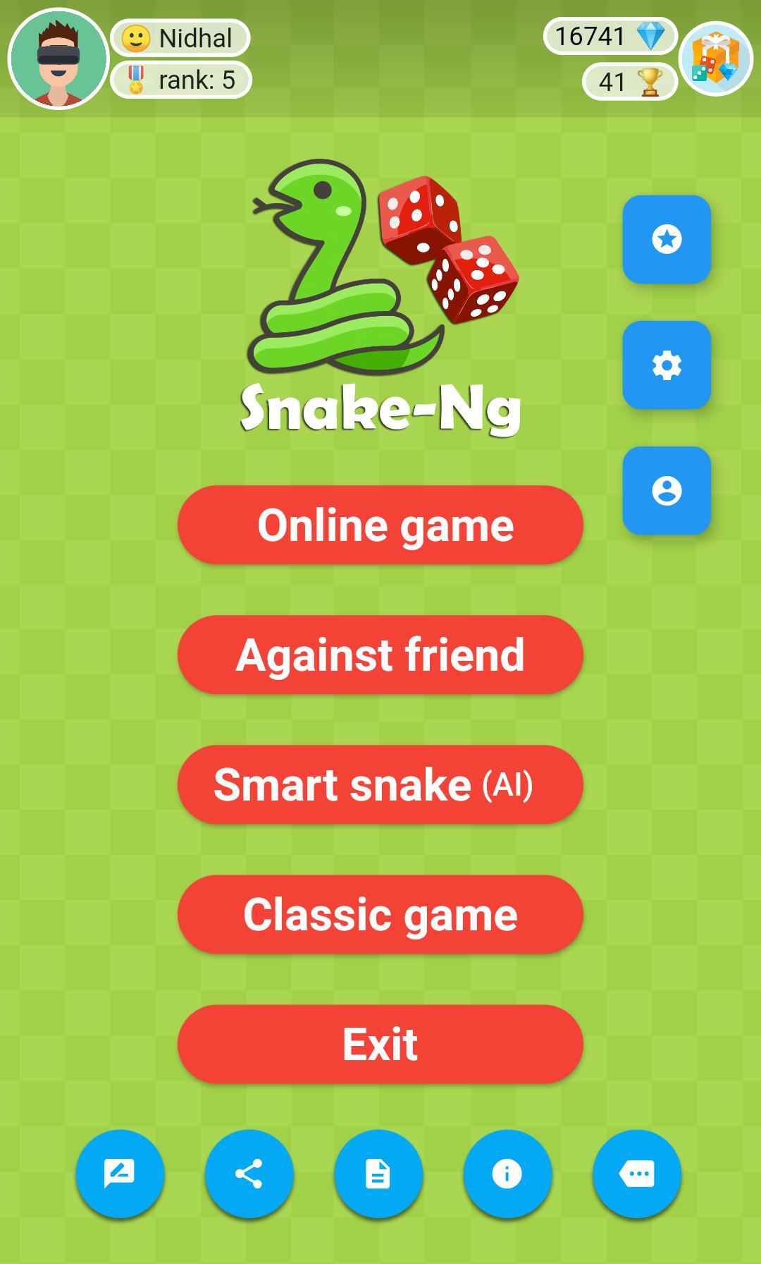 Snake Multiplayer dice and AI