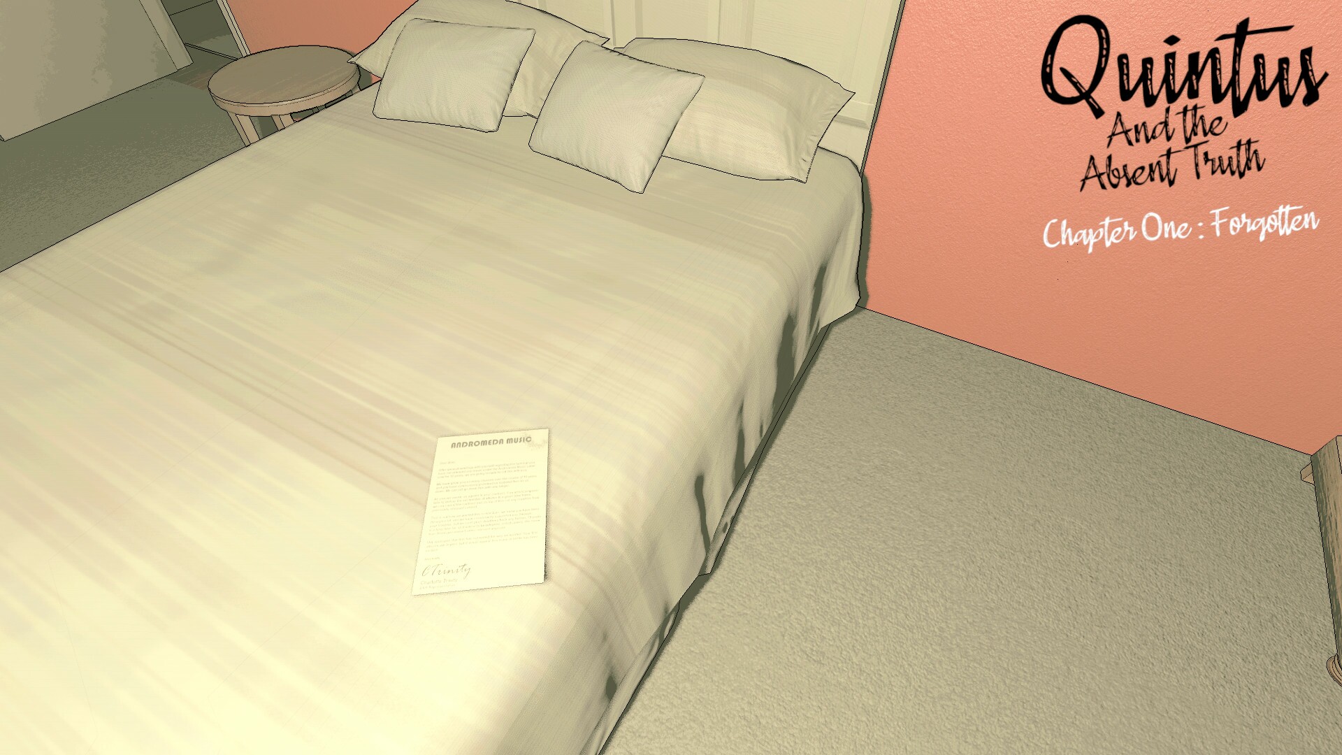 Quintus and the Absent Truth - Chapter One