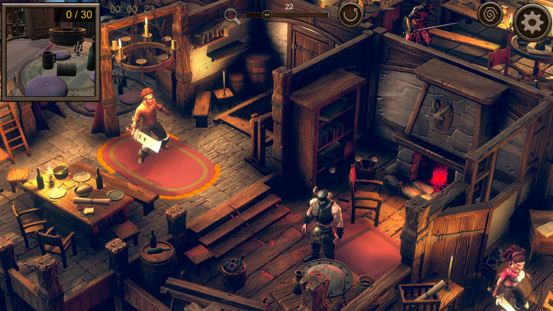 Hidden Tavern Top-Down 3D
