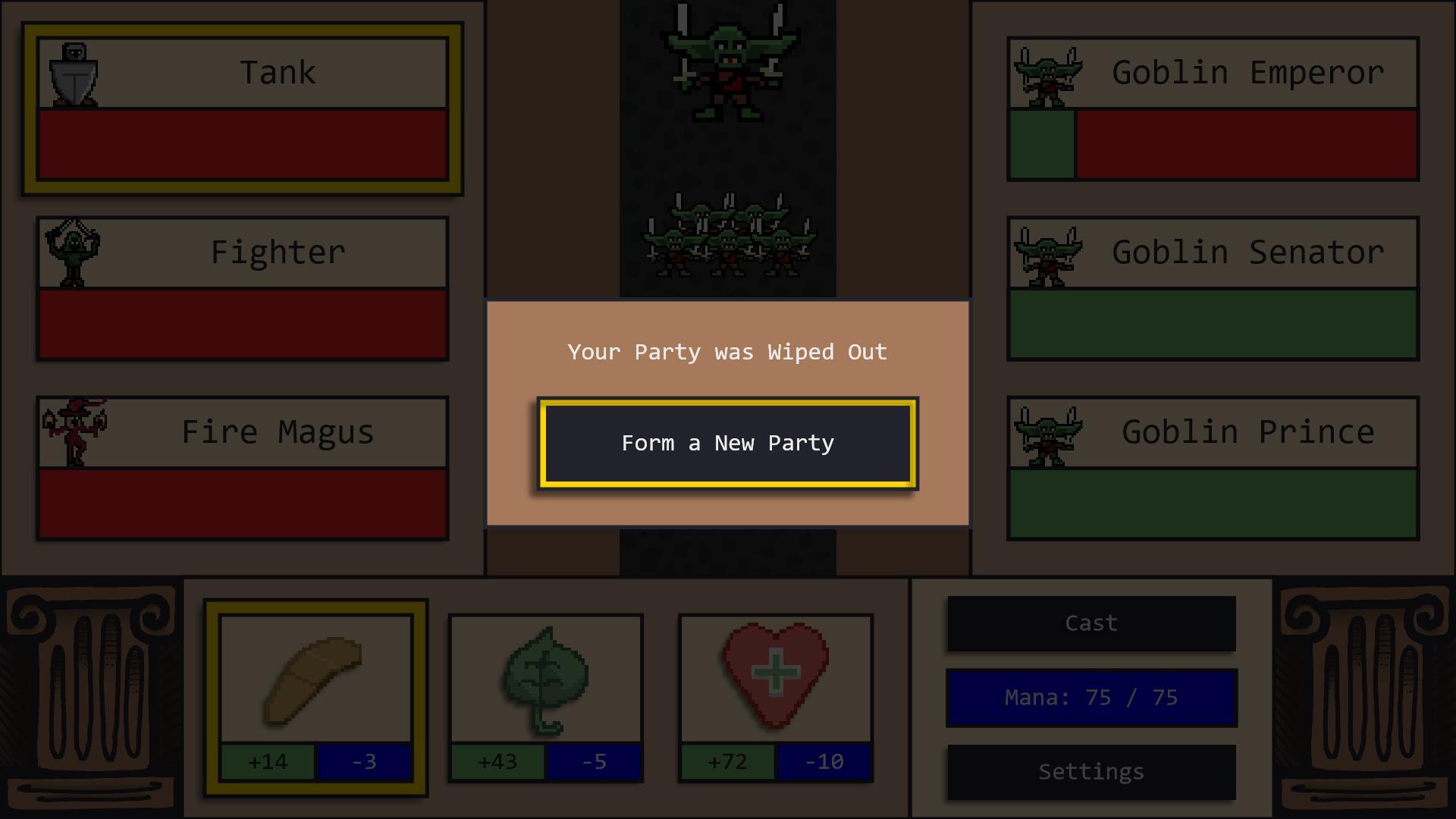 Dungeon Healer Simulator: Jam Edition