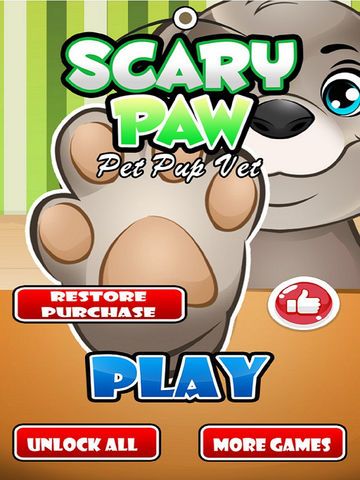 Scary Paw - Pet Pup Vet