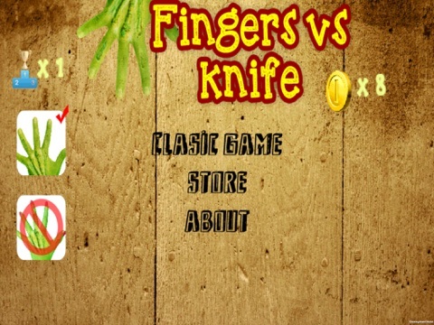 Fingers vs Knife