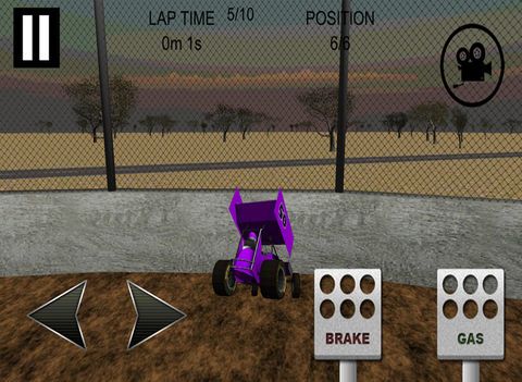 Sprint Car Dirt Track Game