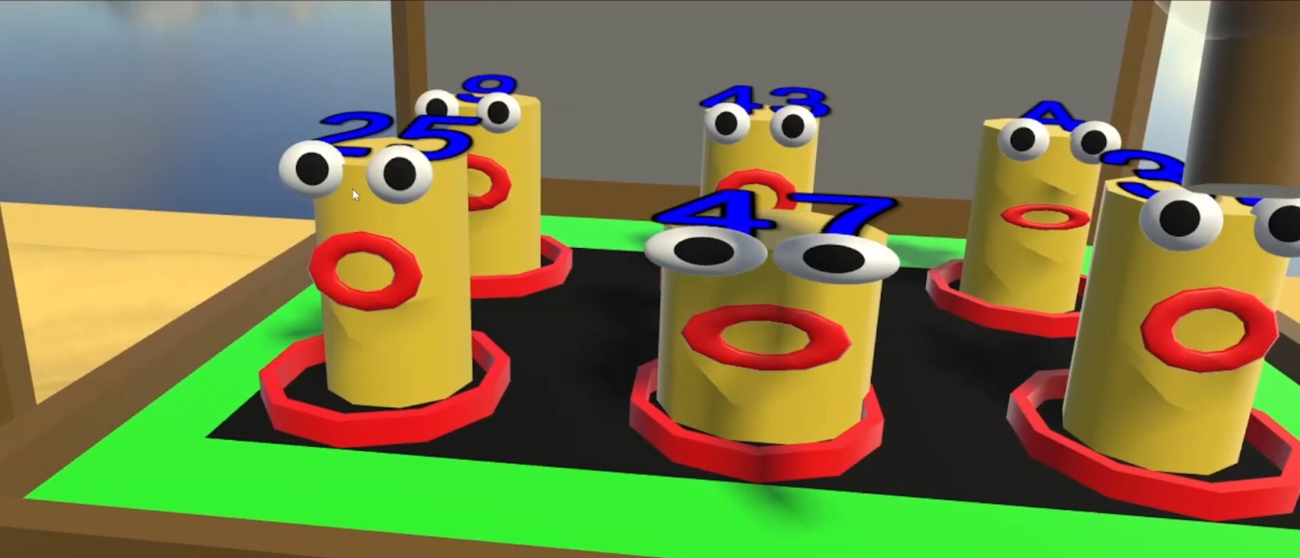 Whack 'A' Mole Mathematics VR