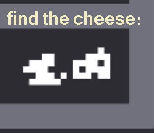 find the cheese! (lumi)