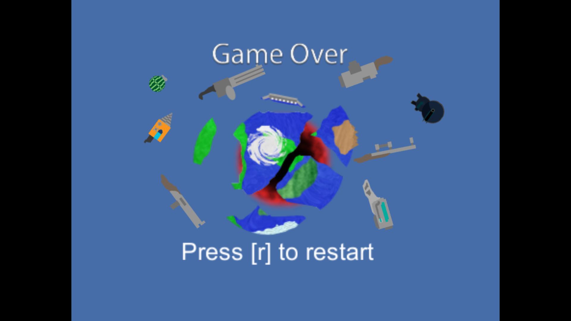 One Planet Lots of Guns