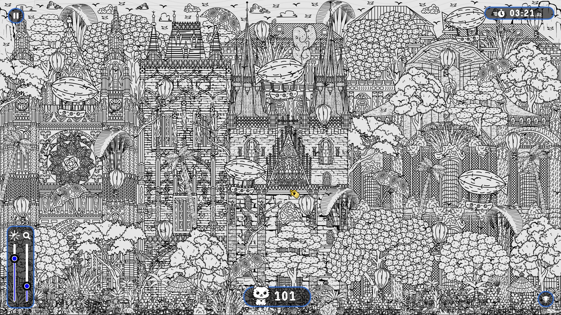 101 Cats Hidden in Prague gameplay visual
